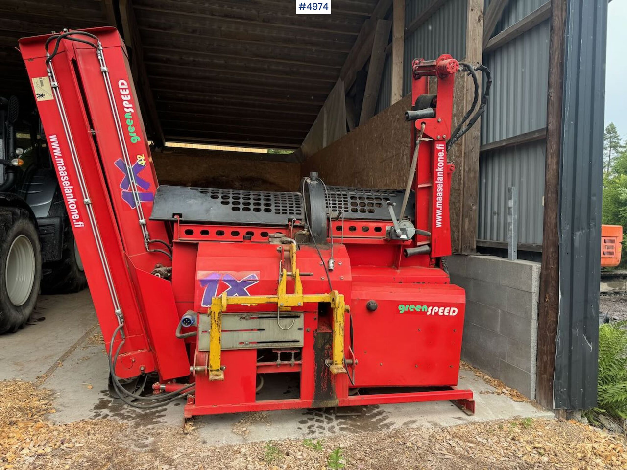 2008 Hakki Pilke 1X 42 Greenspeed wood chipper - ציוד יער: תמונה 1 2008 Hakki Pilke 1X 42 Greenspeed wood chipper - ציוד יער: תמונה 1