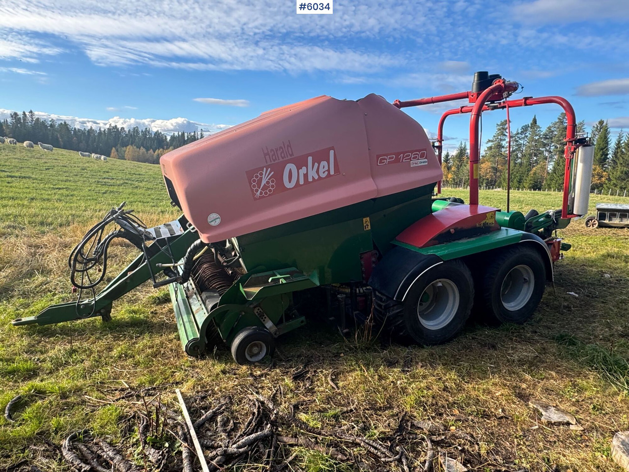 2008 Orkel 1260 round baler - ציוד חציר ומספוא: תמונה 5 2008 Orkel 1260 round baler - ציוד חציר ומספוא: תמונה 5