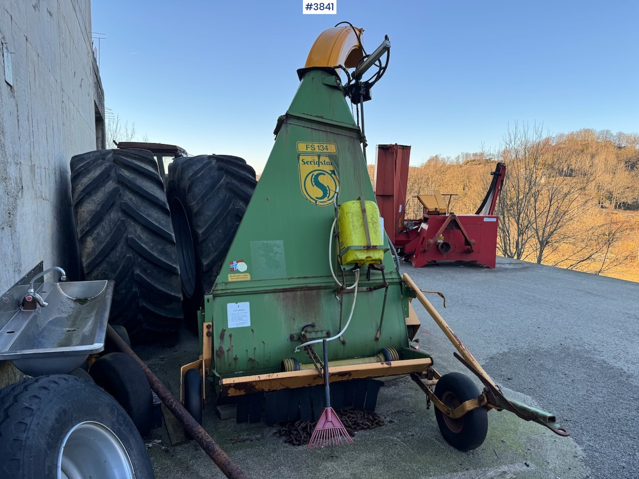 2008 Serigstad FS134 - ציוד חציר ומספוא: תמונה 1 2008 Serigstad FS134 - ציוד חציר ומספוא: תמונה 1