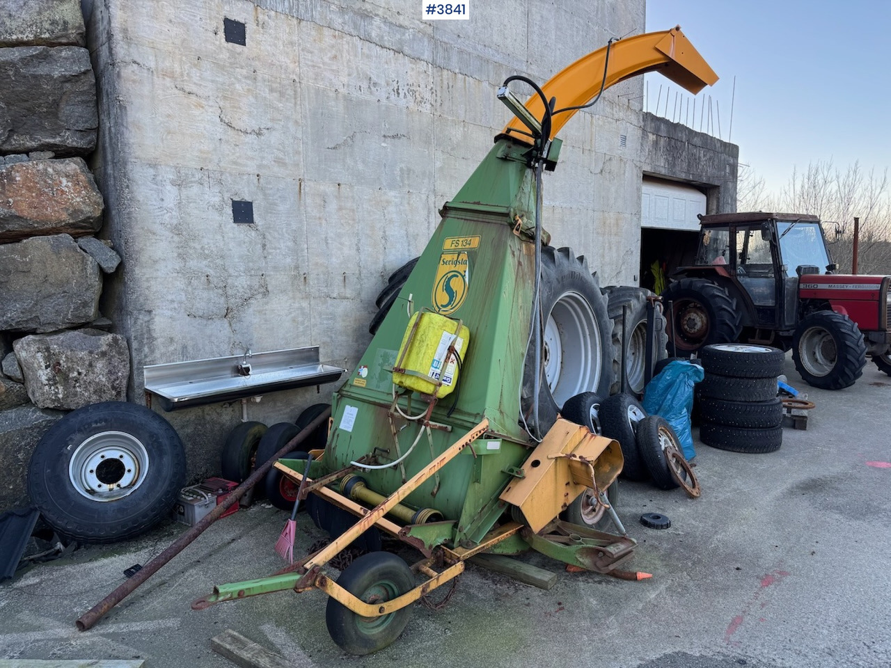 2008 Serigstad FS134 - ציוד חציר ומספוא: תמונה 3 2008 Serigstad FS134 - ציוד חציר ומספוא: תמונה 3