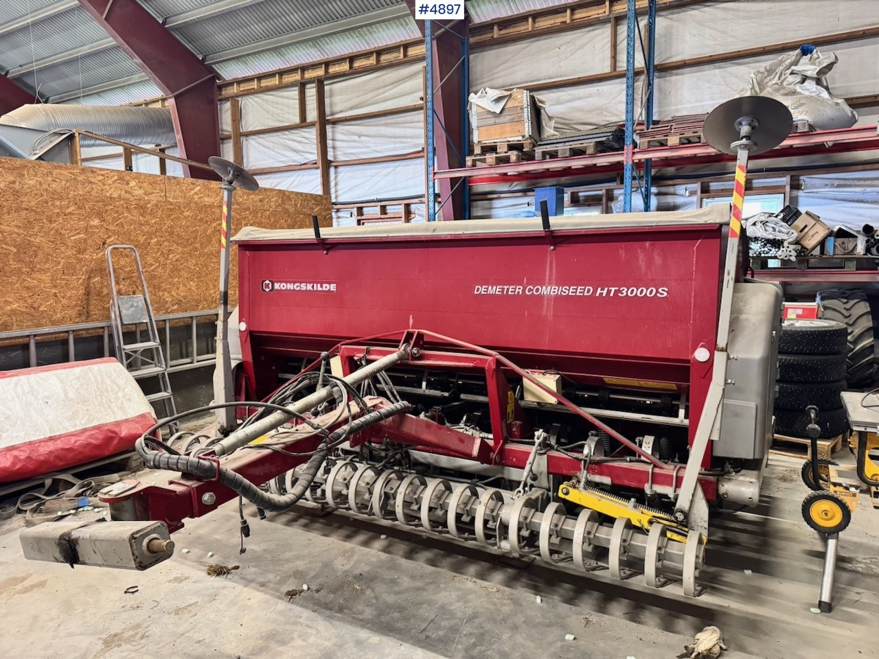 2009 Kongskilde Combiseed HT3000S Seeder. - מקדחת זריעה משולבת: תמונה 2 2009 Kongskilde Combiseed HT3000S Seeder. - מקדחת זריעה משולבת: תמונה 2