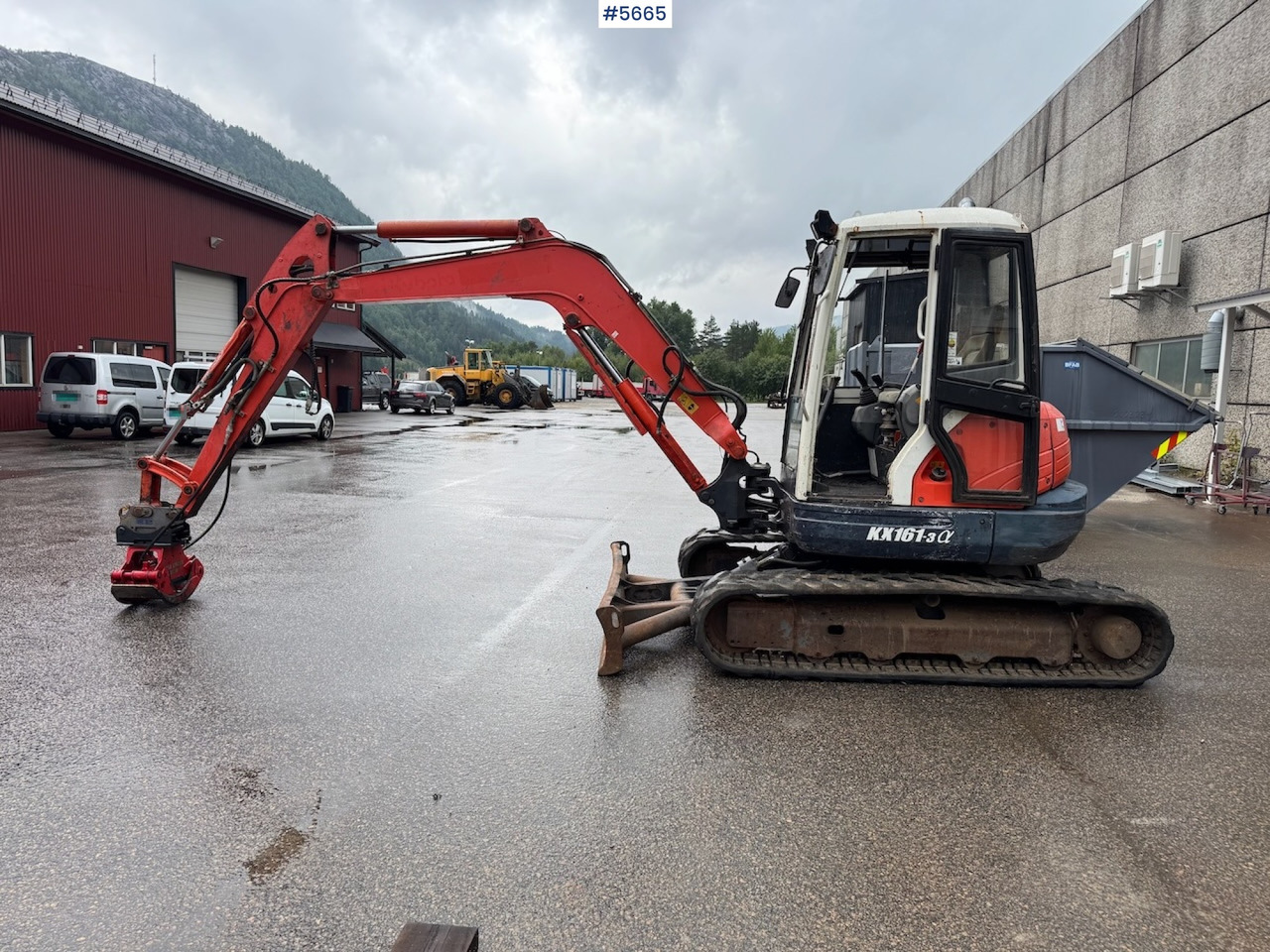 2009 Kubota KX 161-3 - מחפר: תמונה 1 2009 Kubota KX 161-3 - מחפר: תמונה 1
