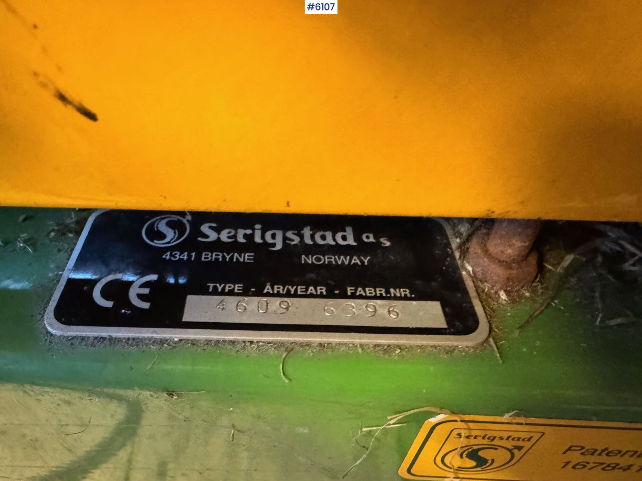 2009 Serigstad RBK Flexifeed round bale cutter - ציוד חציר ומספוא: תמונה 4 2009 Serigstad RBK Flexifeed round bale cutter - ציוד חציר ומספוא: תמונה 4
