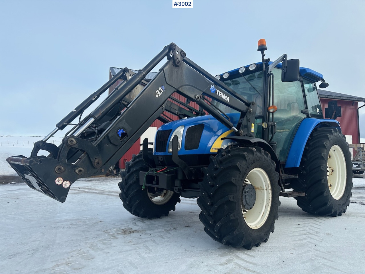 2011 New Holland T5070 4x4 m/ frontlaster - טרקטור חקלאי: תמונה 3 2011 New Holland T5070 4x4 m/ frontlaster - טרקטור חקלאי: תמונה 3