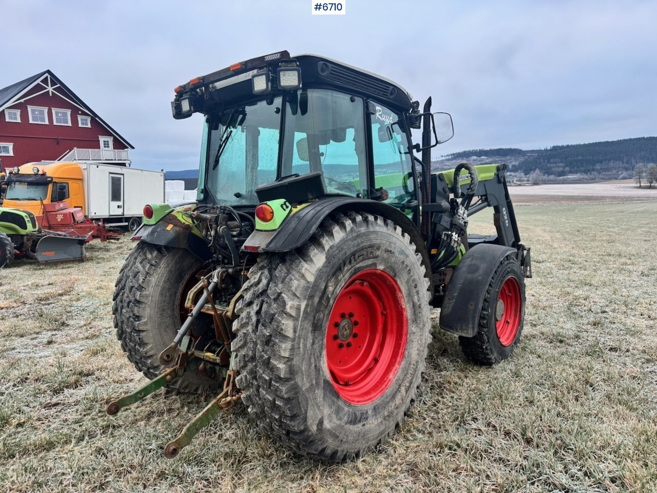 טרקטור חקלאי 2012 Claas 220 Elios w/ Front loader. 3220 hours!: תמונה 6 טרקטור חקלאי 2012 Claas 220 Elios w/ Front loader. 3220 hours!: תמונה 6