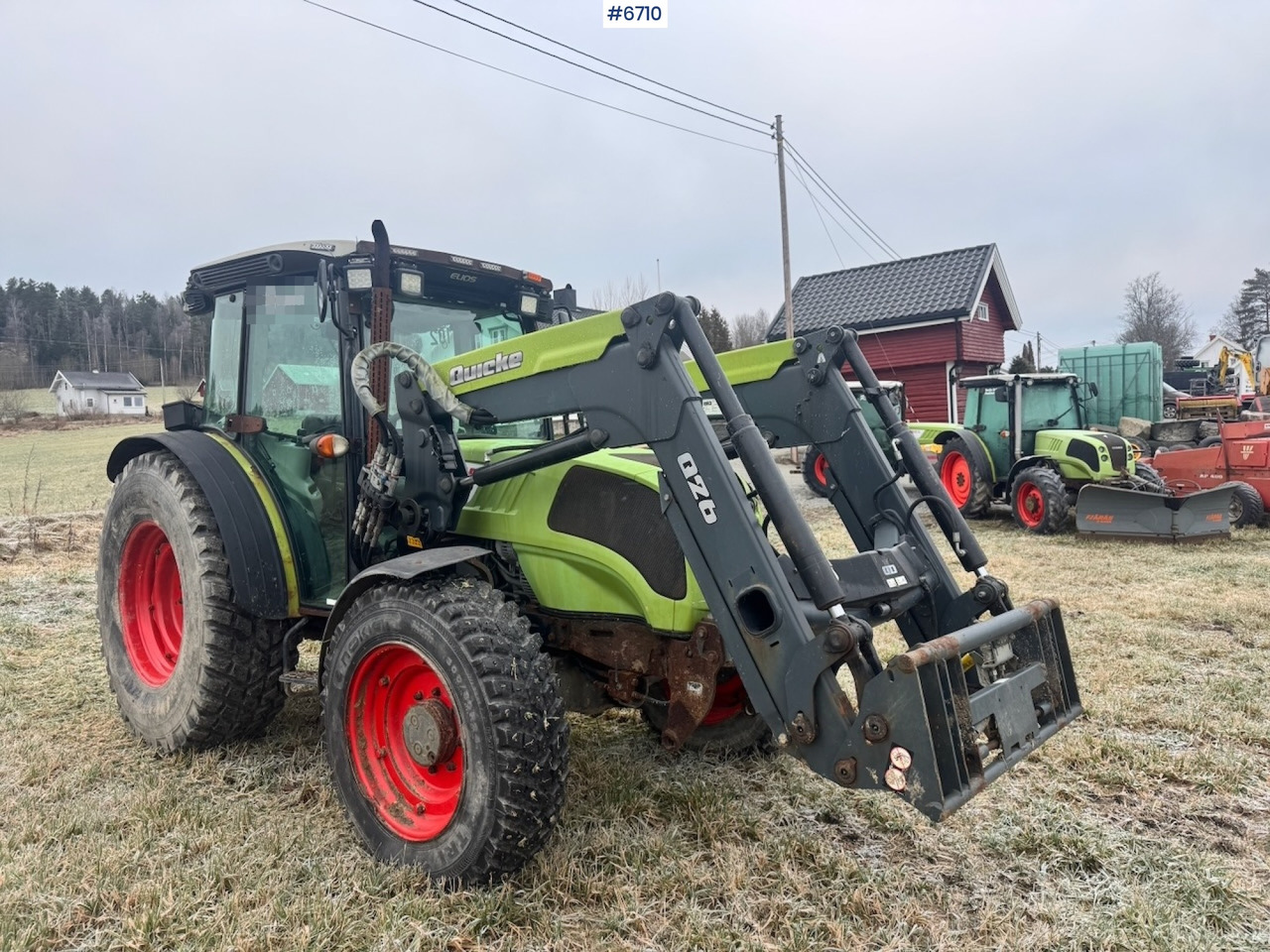 טרקטור חקלאי 2012 Claas 220 Elios w/ Front loader. 3220 hours!: תמונה 8 טרקטור חקלאי 2012 Claas 220 Elios w/ Front loader. 3220 hours!: תמונה 8