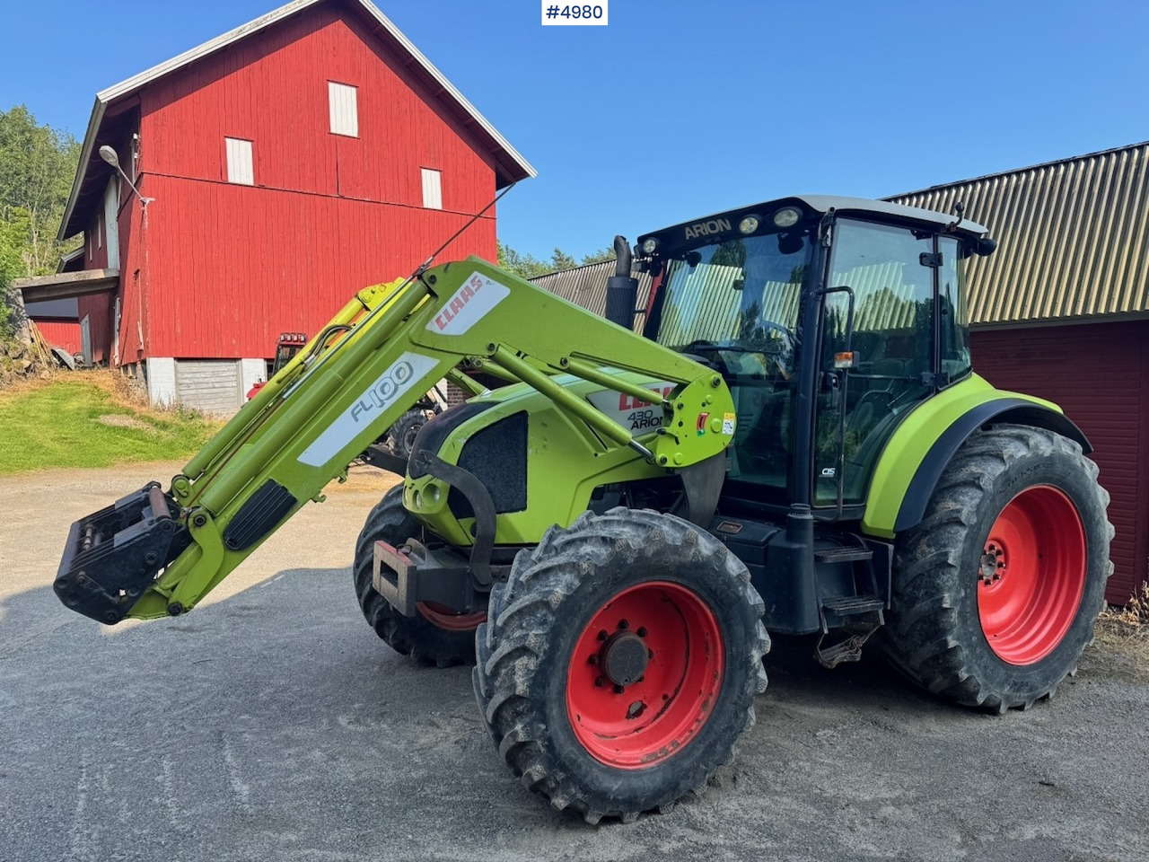 2012 Claas Arion 430 with Front Loader – 5000 Hours! - טרקטור חקלאי: תמונה 1 2012 Claas Arion 430 with Front Loader – 5000 Hours! - טרקטור חקלאי: תמונה 1