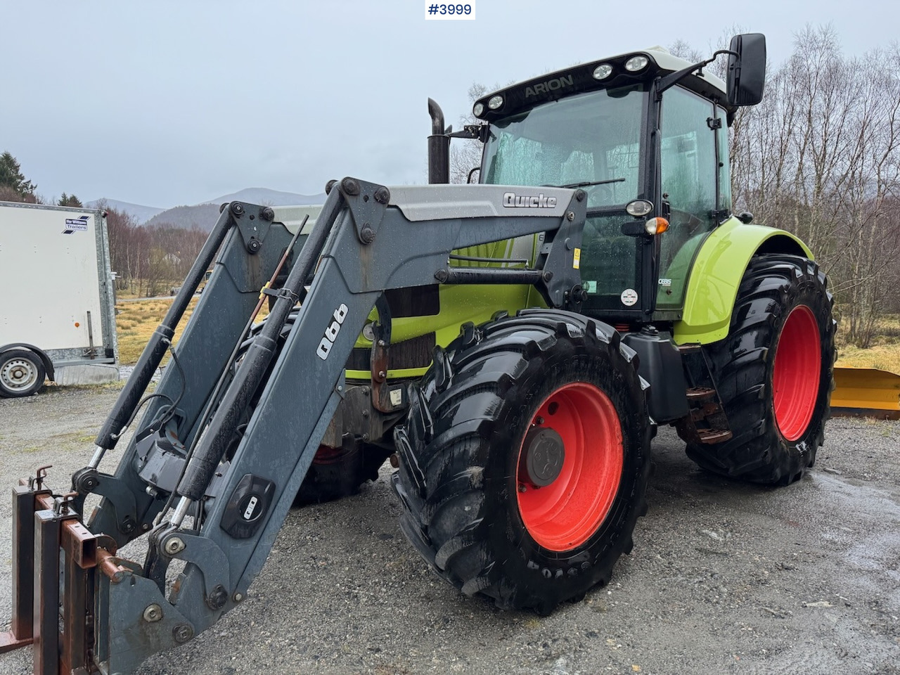 2012 Claas Arion 640 w/ front loader - טרקטור חקלאי: תמונה 1 2012 Claas Arion 640 w/ front loader - טרקטור חקלאי: תמונה 1