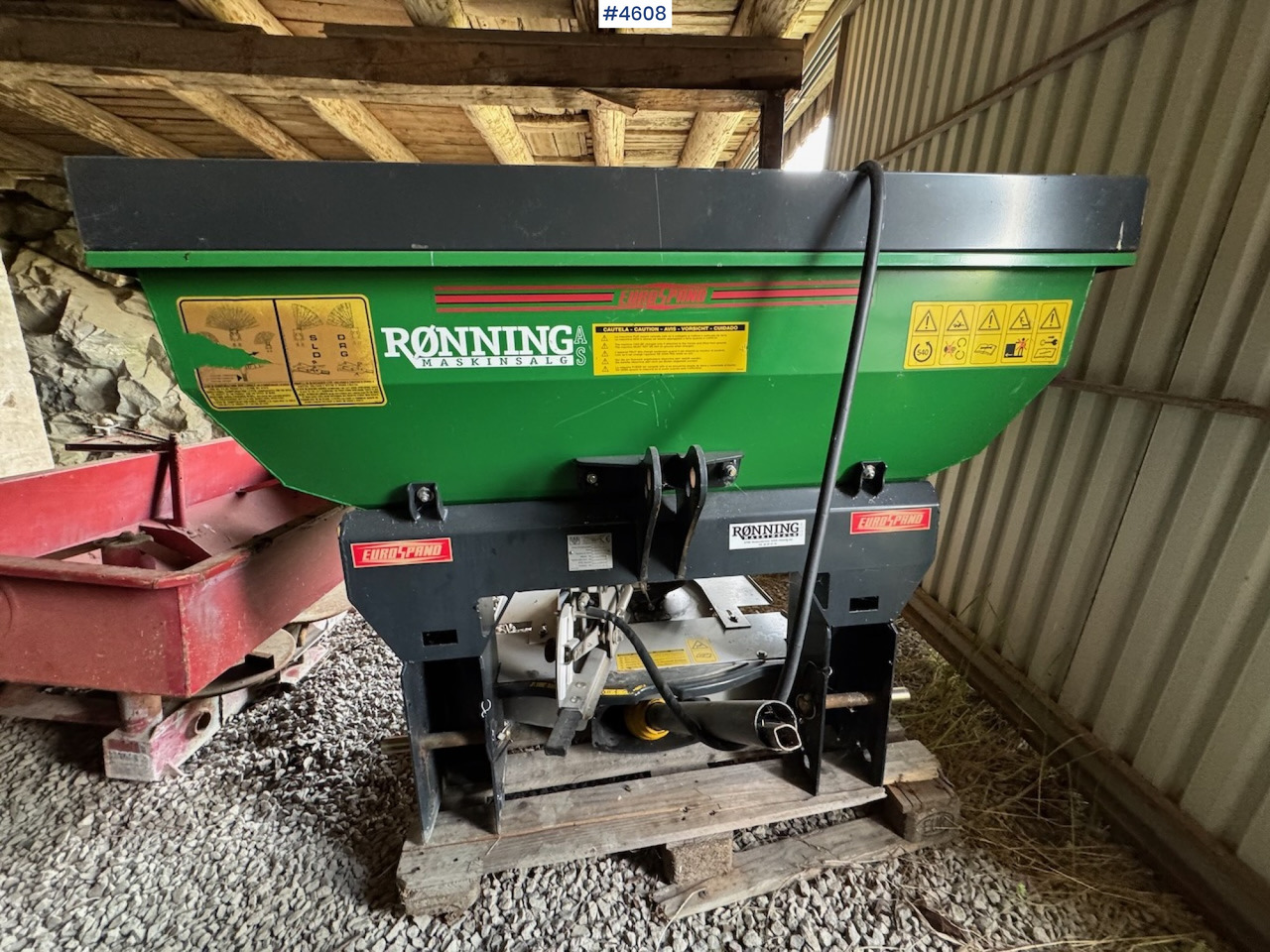 2012 EuroSpand Ercole Fertilizer Spreader - מפזרת דשן: תמונה 5 2012 EuroSpand Ercole Fertilizer Spreader - מפזרת דשן: תמונה 5
