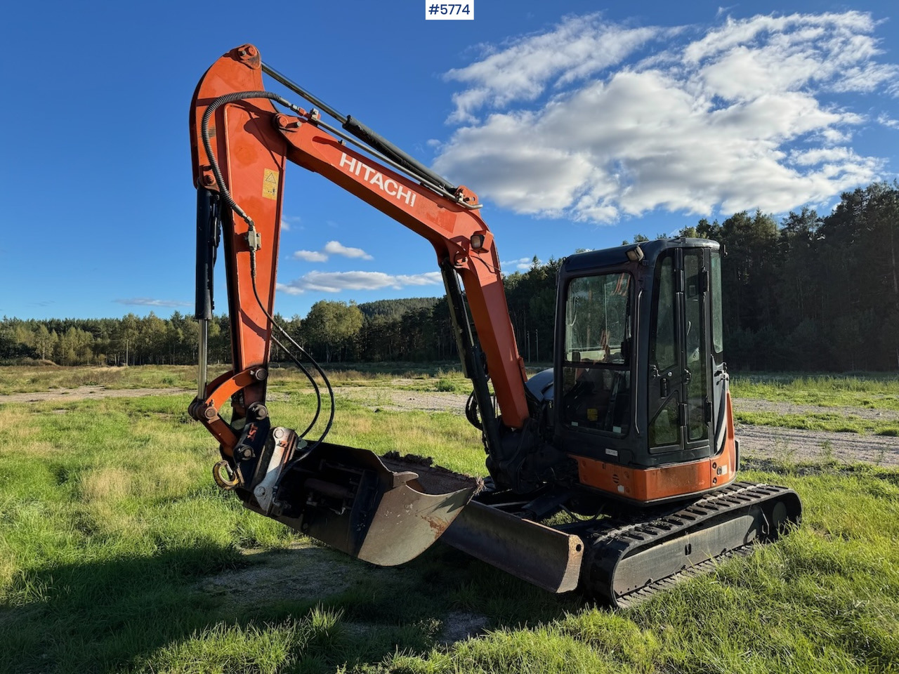 2012 Hitachi ZX 52 U-3 CLR - מחפר: תמונה 2 2012 Hitachi ZX 52 U-3 CLR - מחפר: תמונה 2
