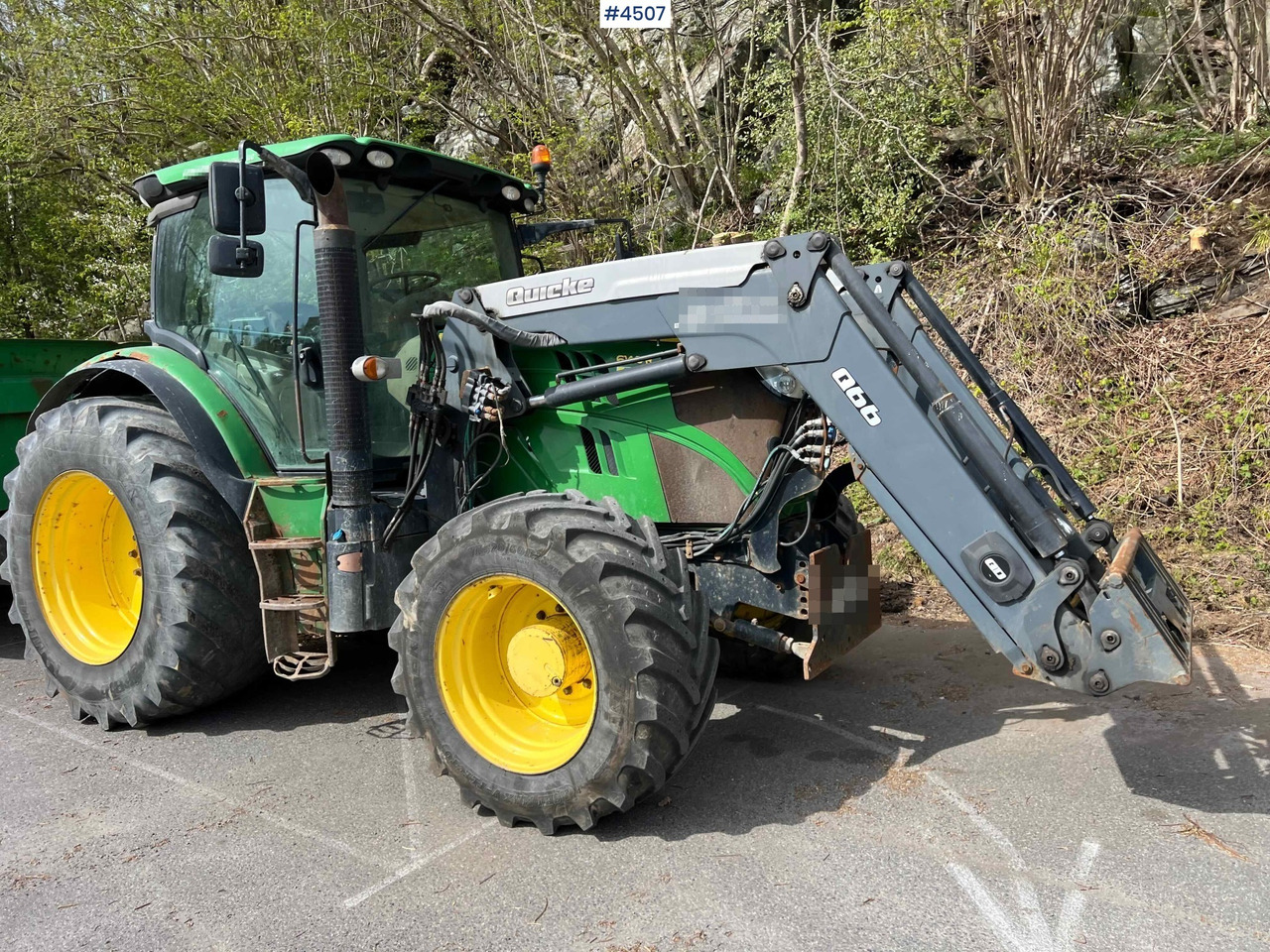 2012 John Deere 6140R w/ front loader - טרקטור חקלאי: תמונה 4 2012 John Deere 6140R w/ front loader - טרקטור חקלאי: תמונה 4