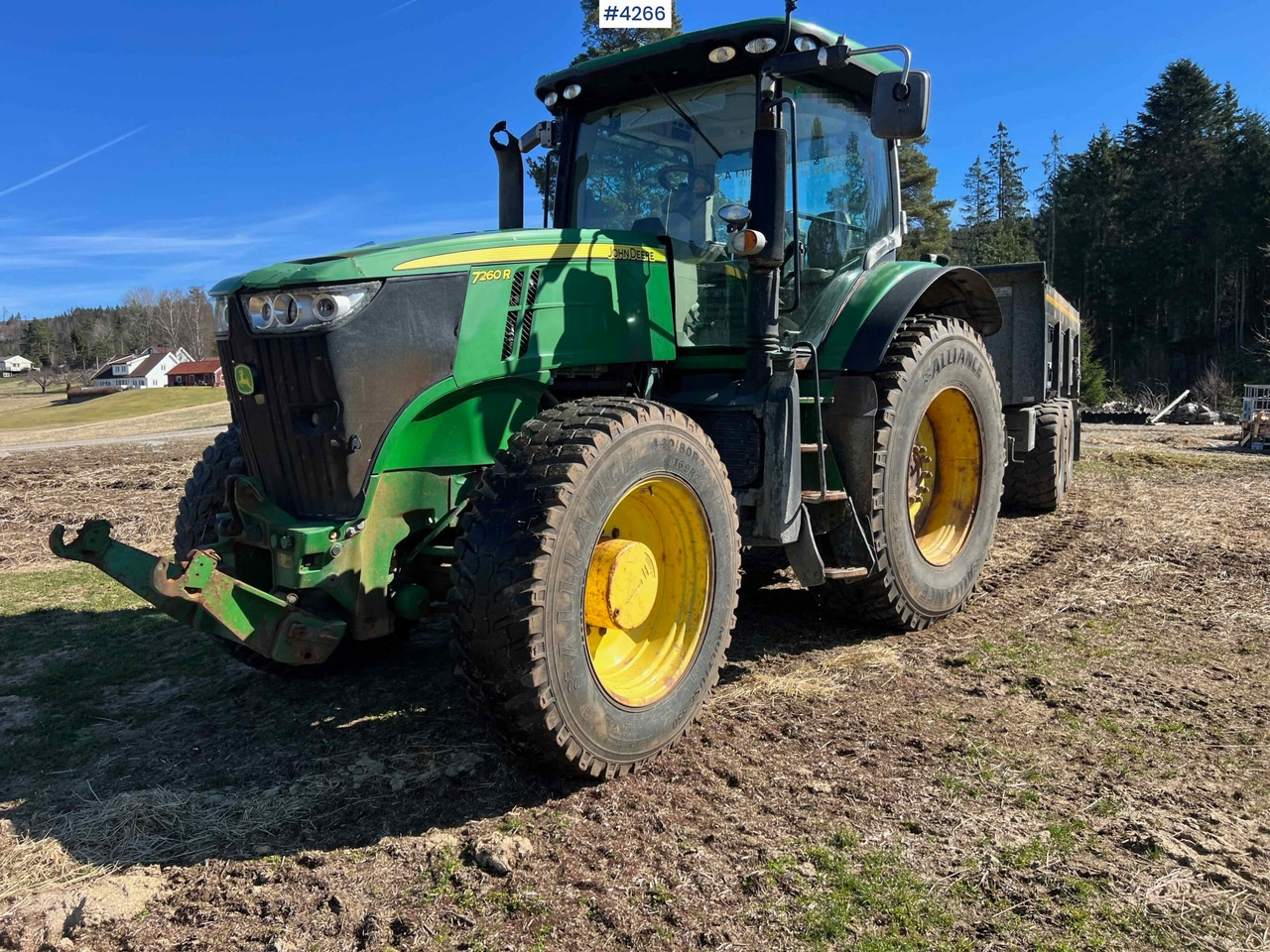 2012 John Deere 7260R Tractor w/ PTO - טרקטור חקלאי: תמונה 1 2012 John Deere 7260R Tractor w/ PTO - טרקטור חקלאי: תמונה 1