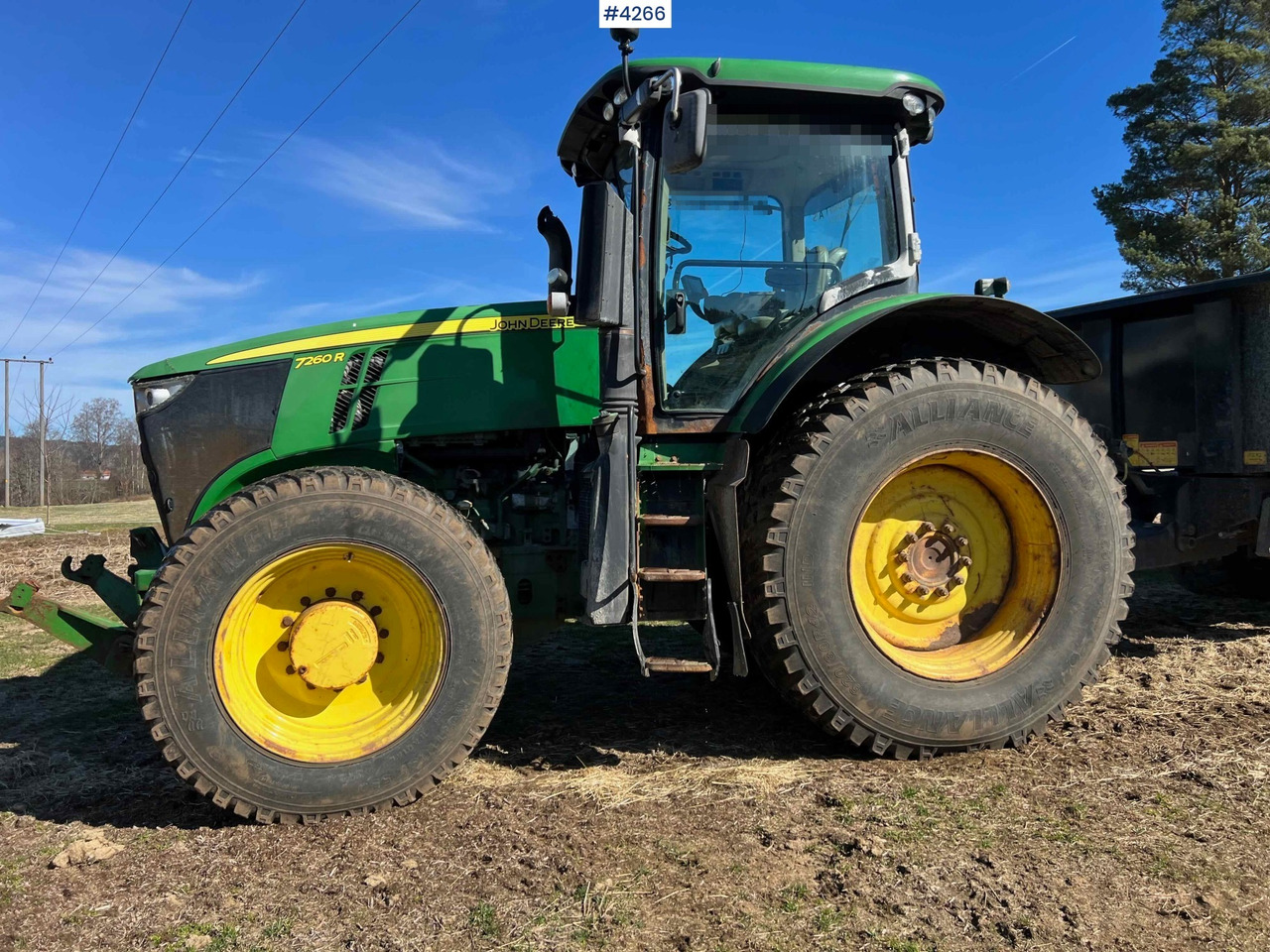 2012 John Deere 7260R Tractor w/ PTO - טרקטור חקלאי: תמונה 2 2012 John Deere 7260R Tractor w/ PTO - טרקטור חקלאי: תמונה 2