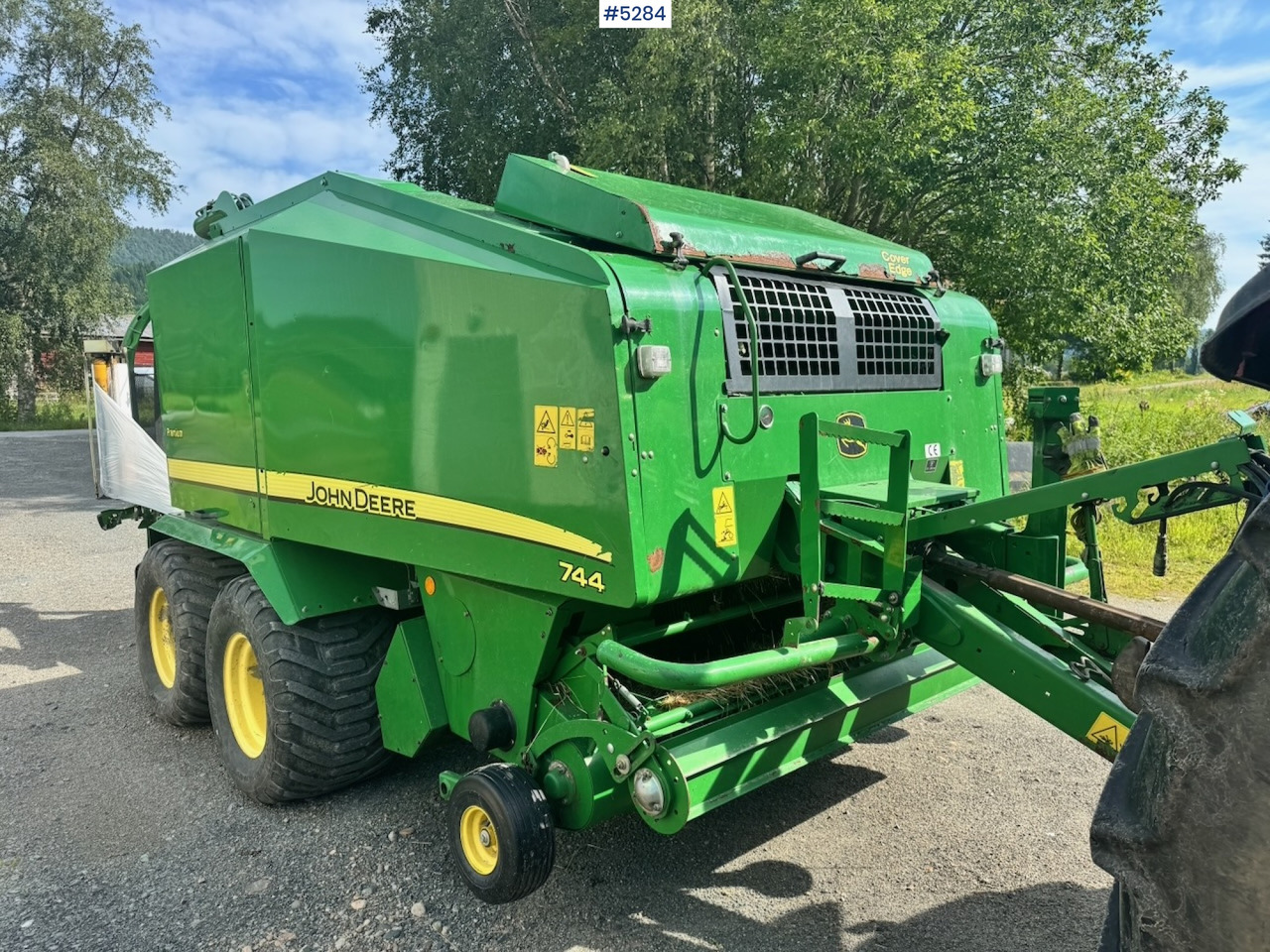 2012 John Deere 744 Combi baler. - ציוד חציר ומספוא: תמונה 1 2012 John Deere 744 Combi baler. - ציוד חציר ומספוא: תמונה 1