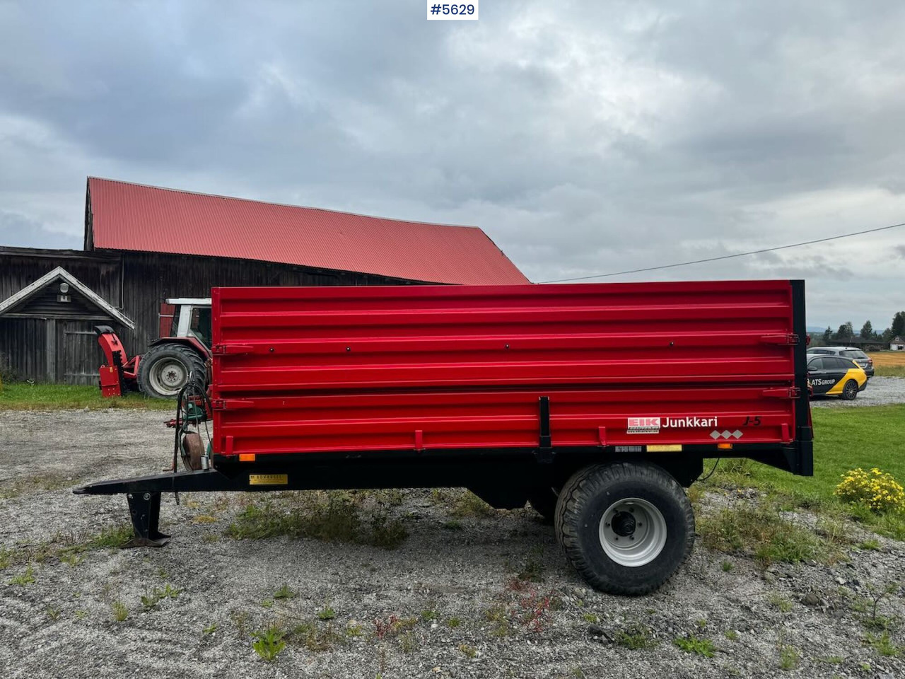 2012 Junkkari J5 - קרון נגרר חקלאי: תמונה 1 2012 Junkkari J5 - קרון נגרר חקלאי: תמונה 1