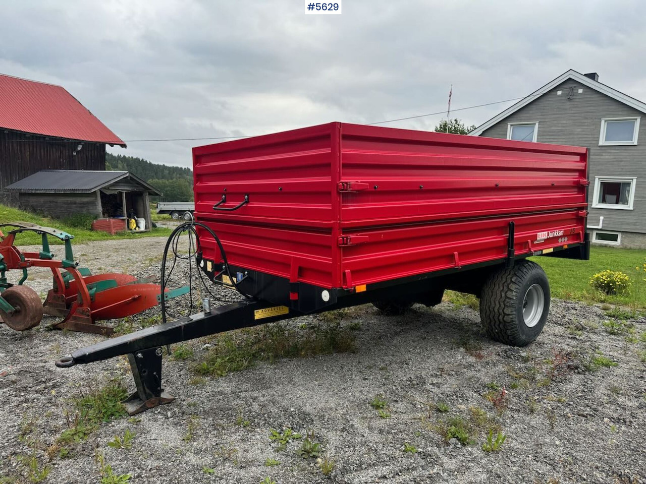 2012 Junkkari J5 - קרון נגרר חקלאי: תמונה 4 2012 Junkkari J5 - קרון נגרר חקלאי: תמונה 4