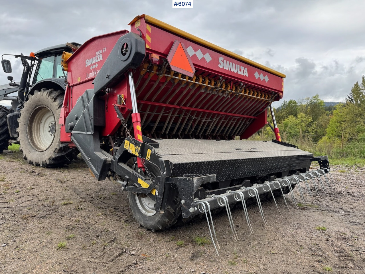 2012 Junkkari Simulta 3000 ST combination seed drill. - מקדחת זריעה משולבת: תמונה 2 2012 Junkkari Simulta 3000 ST combination seed drill. - מקדחת זריעה משולבת: תמונה 2
