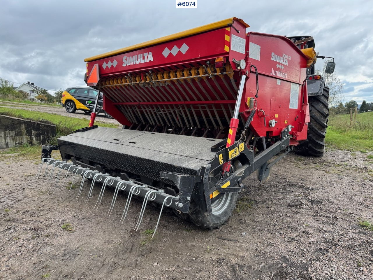 2012 Junkkari Simulta 3000 ST combination seed drill. - מקדחת זריעה משולבת: תמונה 1 2012 Junkkari Simulta 3000 ST combination seed drill. - מקדחת זריעה משולבת: תמונה 1