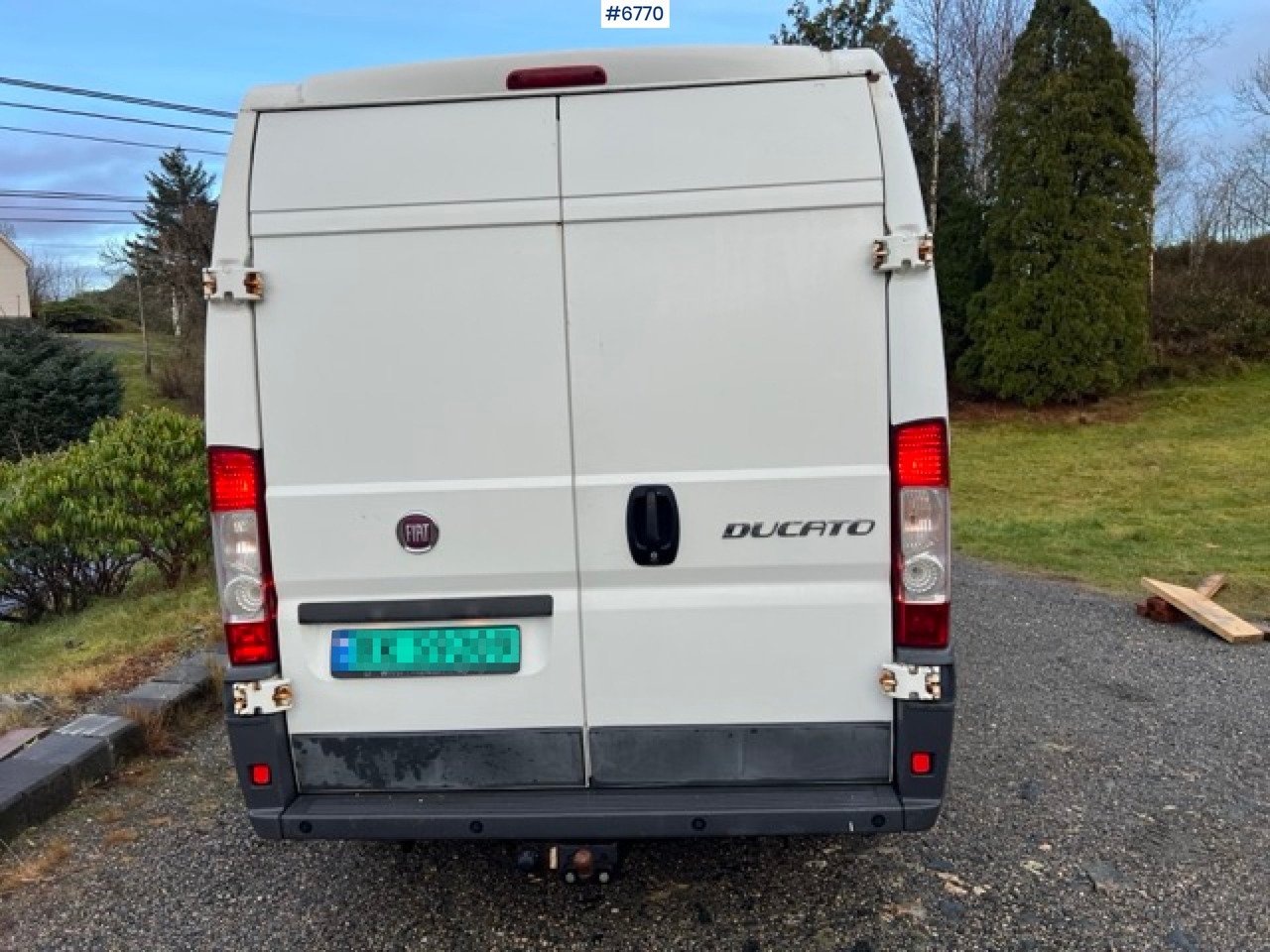 2013 Fiat Ducato 4x2 Van - כלי רכב מסחרי עם לוח: תמונה 4 2013 Fiat Ducato 4x2 Van - כלי רכב מסחרי עם לוח: תמונה 4
