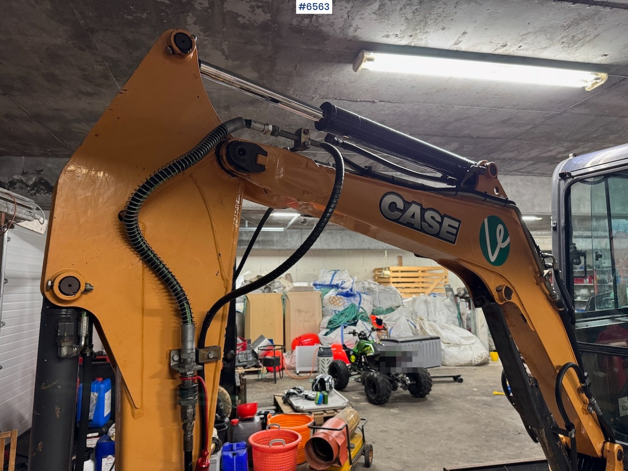 2014 Case CX 30B S2 ZTS w/ 3 buckets, grapple and trailer. - מחפר: תמונה 4 2014 Case CX 30B S2 ZTS w/ 3 buckets, grapple and trailer. - מחפר: תמונה 4