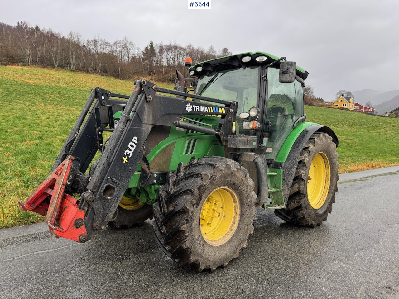 2014 John Deere 6125R w/ front loader. Few hours! - טרקטור חקלאי: תמונה 3 2014 John Deere 6125R w/ front loader. Few hours! - טרקטור חקלאי: תמונה 3
