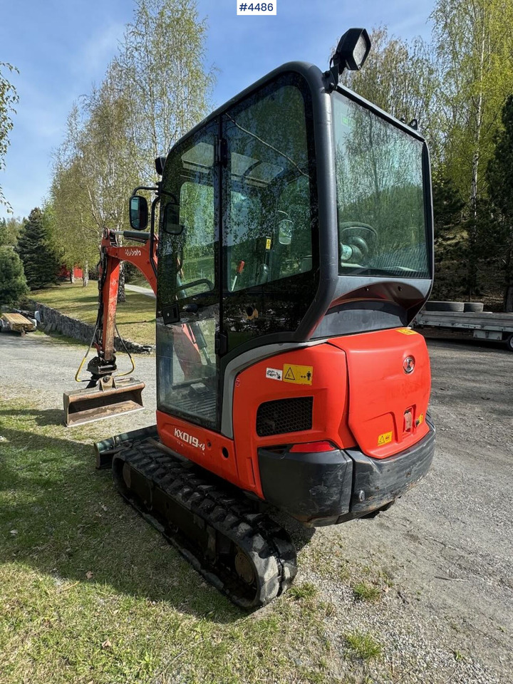 מחפר 2014 Kubota KX019 Mini excavator with two buckets: תמונה 12