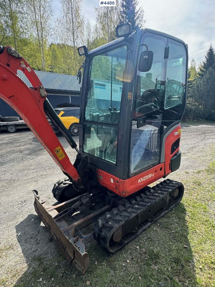 מחפר 2014 Kubota KX019 Mini excavator with two buckets: תמונה 8