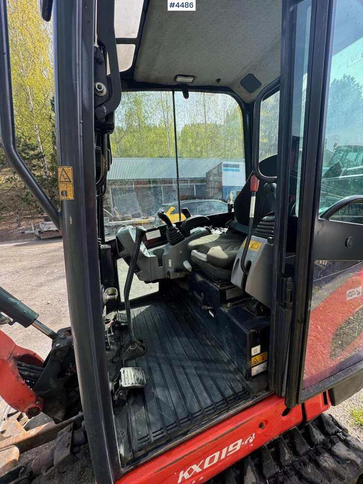 מחפר 2014 Kubota KX019 Mini excavator with two buckets: תמונה 15