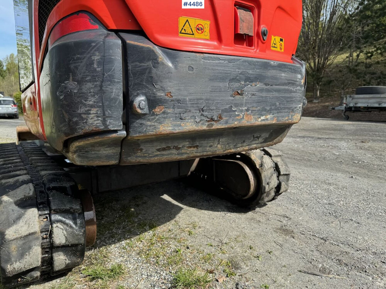 מחפר 2014 Kubota KX019 Mini excavator with two buckets: תמונה 14