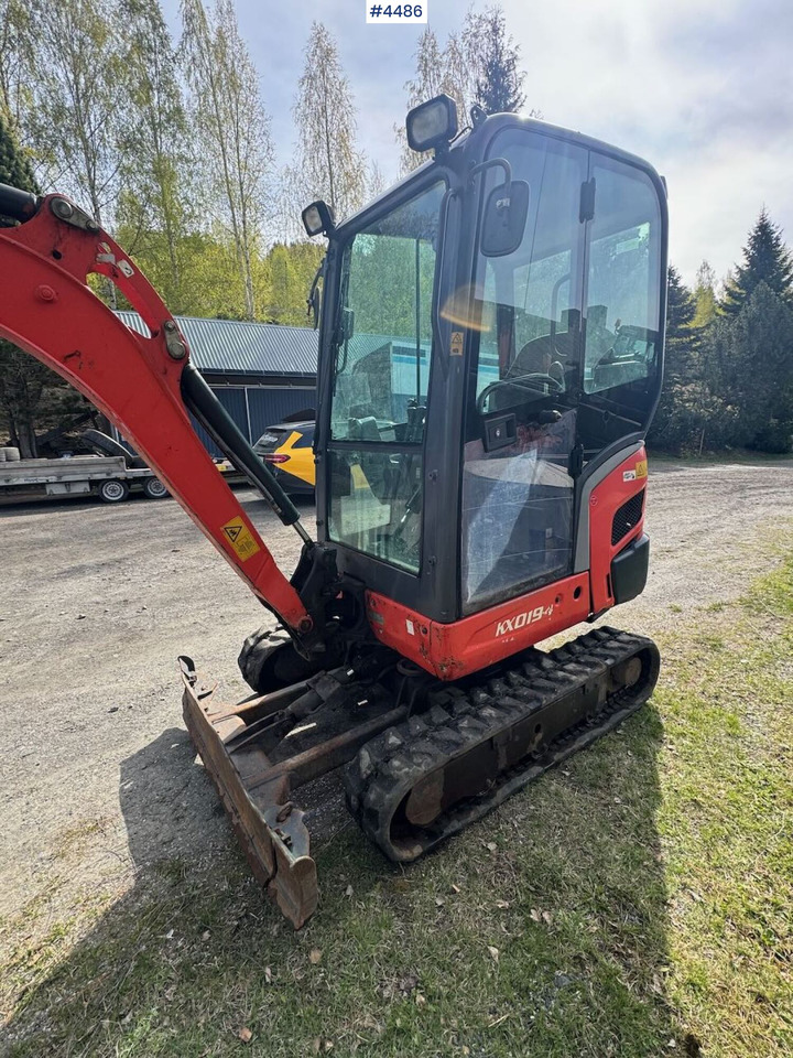 מחפר 2014 Kubota KX019 Mini excavator with two buckets: תמונה 7