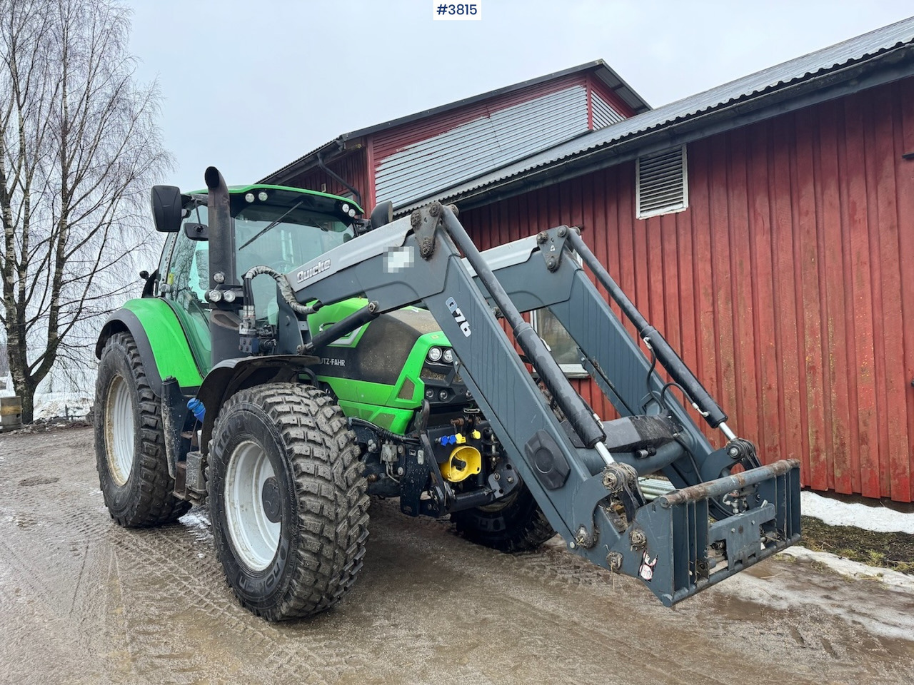 2015 Deutz-fahr 6190 Agrotron w/ Front loader, Front PTO and 2 sets of tires. - טרקטור חקלאי: תמונה 3 2015 Deutz-fahr 6190 Agrotron w/ Front loader, Front PTO and 2 sets of tires. - טרקטור חקלאי: תמונה 3