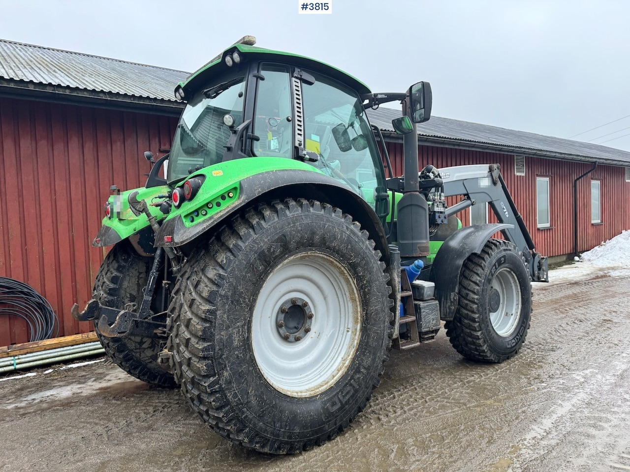 2015 Deutz-fahr 6190 Agrotron w/ Front loader, Front PTO and 2 sets of tires. - טרקטור חקלאי: תמונה 4 2015 Deutz-fahr 6190 Agrotron w/ Front loader, Front PTO and 2 sets of tires. - טרקטור חקלאי: תמונה 4