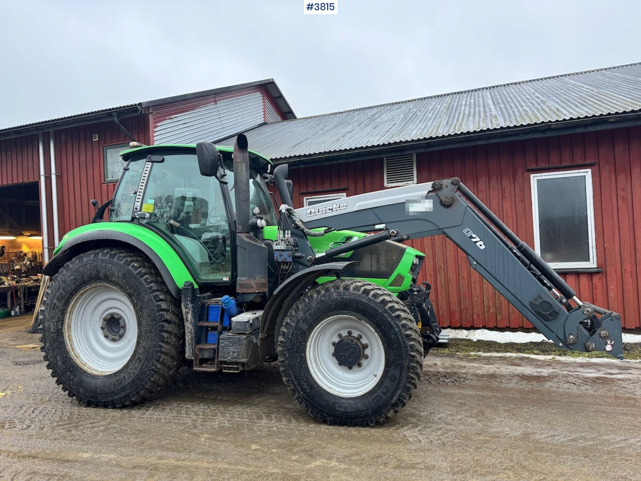 2015 Deutz-fahr 6190 Agrotron w/ Front loader, Front PTO and 2 sets of tires. - טרקטור חקלאי: תמונה 2 2015 Deutz-fahr 6190 Agrotron w/ Front loader, Front PTO and 2 sets of tires. - טרקטור חקלאי: תמונה 2