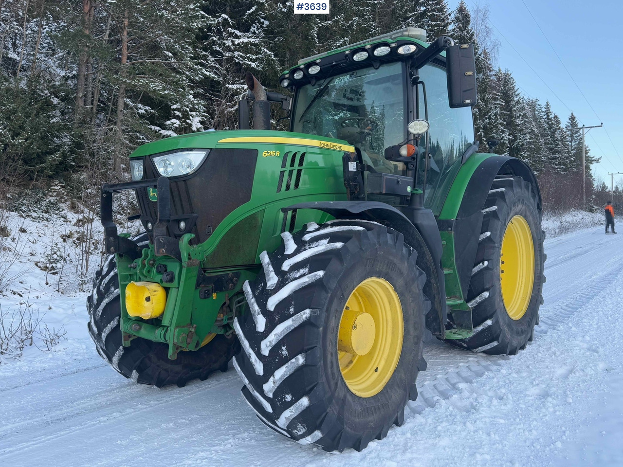 2015 John Deere 6215R Autopower - טרקטור חקלאי: תמונה 1 2015 John Deere 6215R Autopower - טרקטור חקלאי: תמונה 1