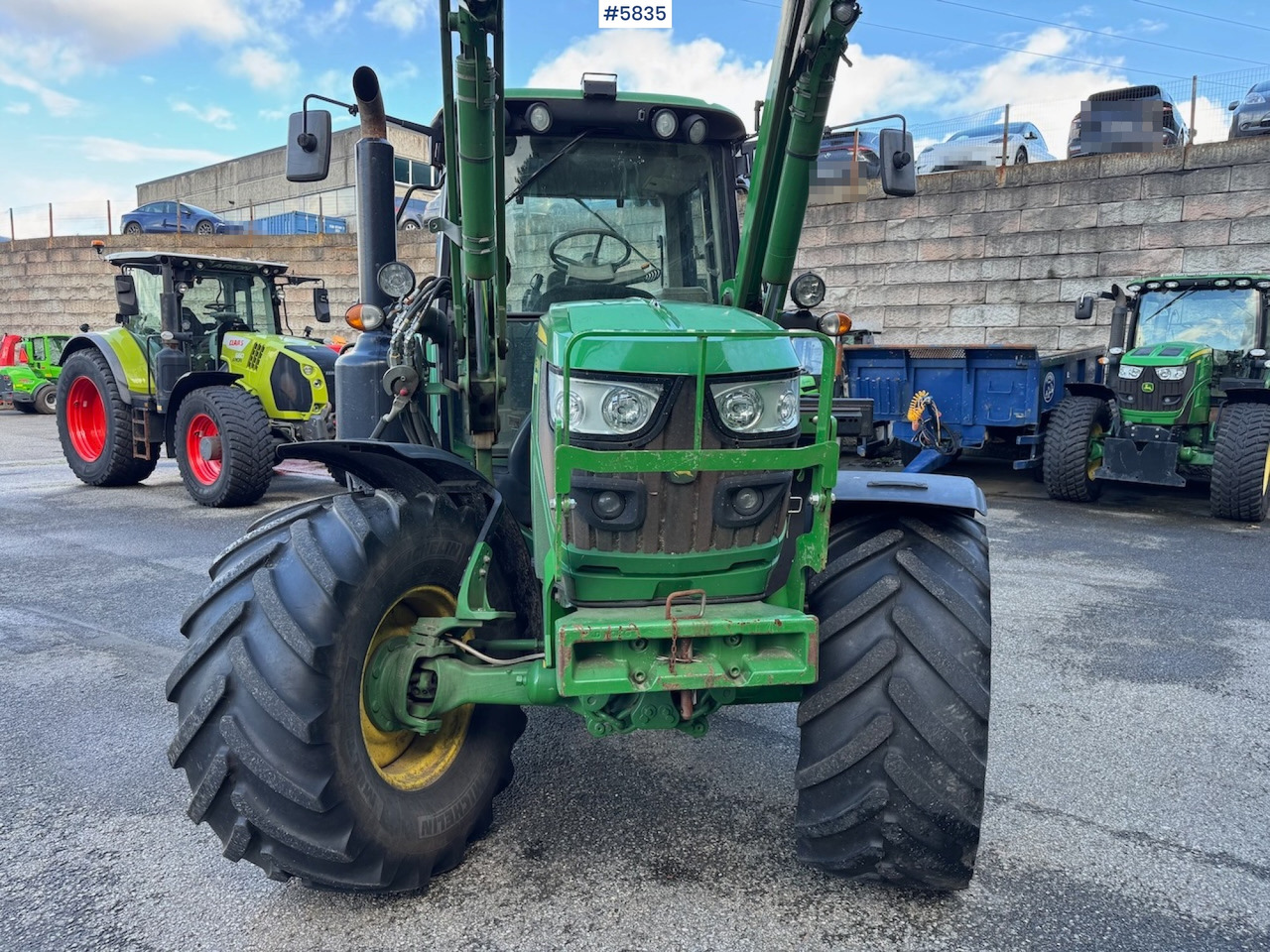 2016 John Deere 6130M w/ front loader. - טרקטור חקלאי: תמונה 4 2016 John Deere 6130M w/ front loader. - טרקטור חקלאי: תמונה 4