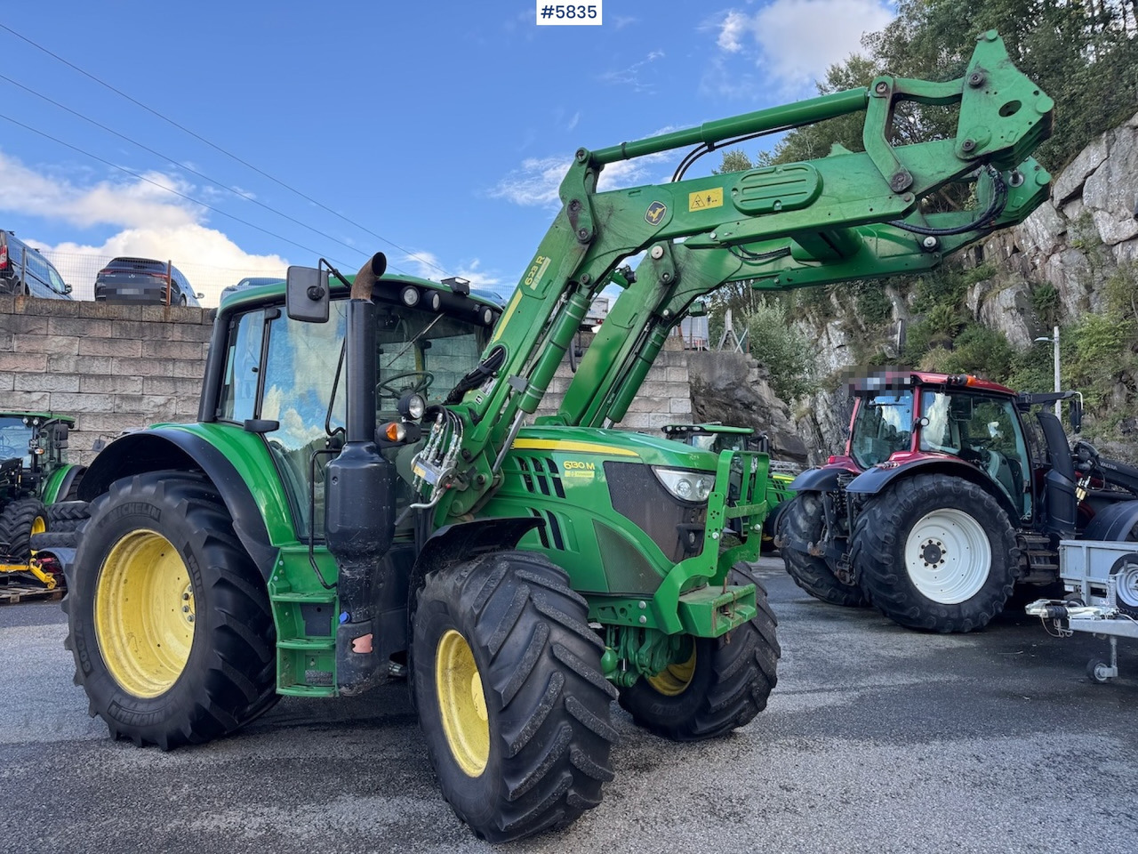 2016 John Deere 6130M w/ front loader. - טרקטור חקלאי: תמונה 3 2016 John Deere 6130M w/ front loader. - טרקטור חקלאי: תמונה 3