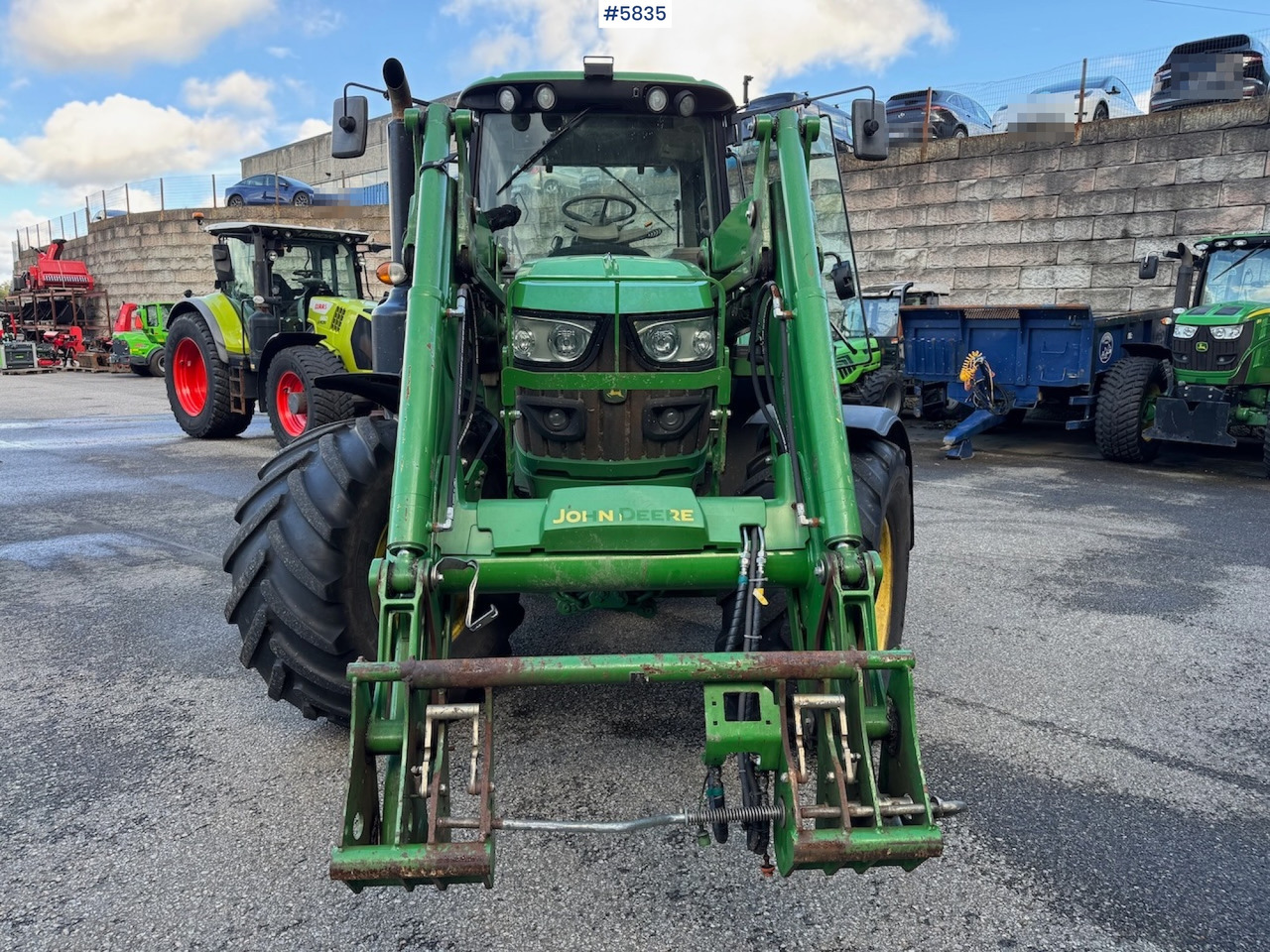 2016 John Deere 6130M w/ front loader. - טרקטור חקלאי: תמונה 5 2016 John Deere 6130M w/ front loader. - טרקטור חקלאי: תמונה 5
