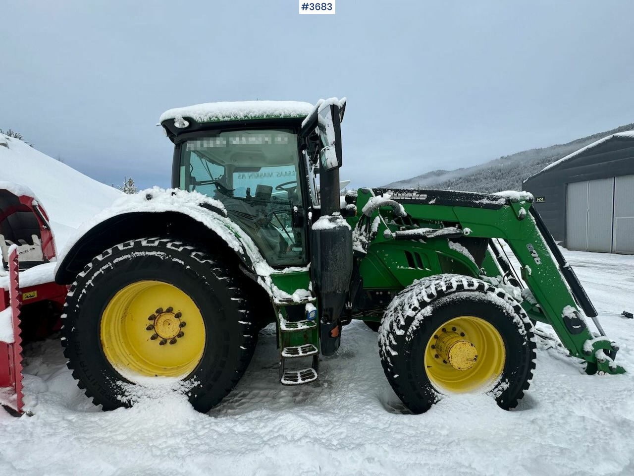 2016 John Deere 6175R 4x4 w/ front loader - טרקטור חקלאי: תמונה 1 2016 John Deere 6175R 4x4 w/ front loader - טרקטור חקלאי: תמונה 1