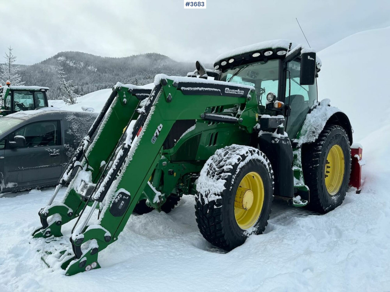 2016 John Deere 6175R 4x4 w/ front loader - טרקטור חקלאי: תמונה 4 2016 John Deere 6175R 4x4 w/ front loader - טרקטור חקלאי: תמונה 4