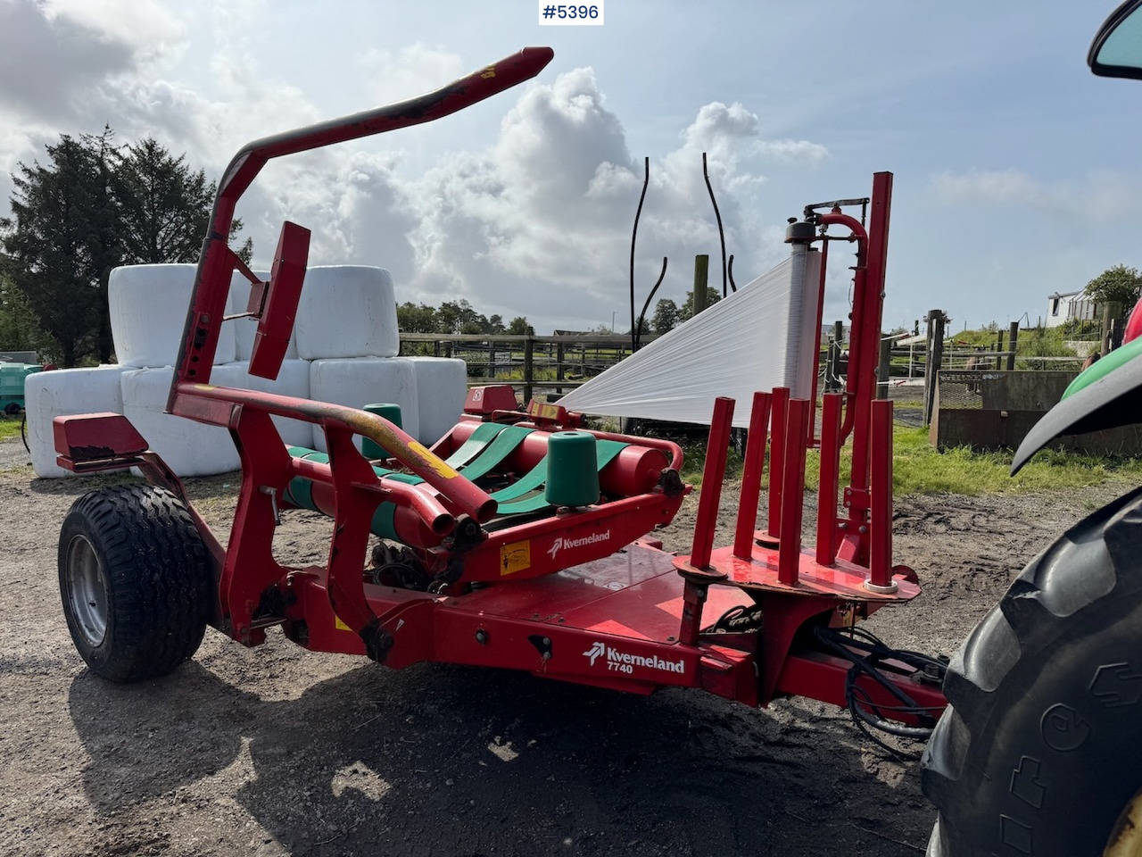 2016 Kverneland 7740 J round bale wrapper - ציוד חציר ומספוא: תמונה 4 2016 Kverneland 7740 J round bale wrapper - ציוד חציר ומספוא: תמונה 4
