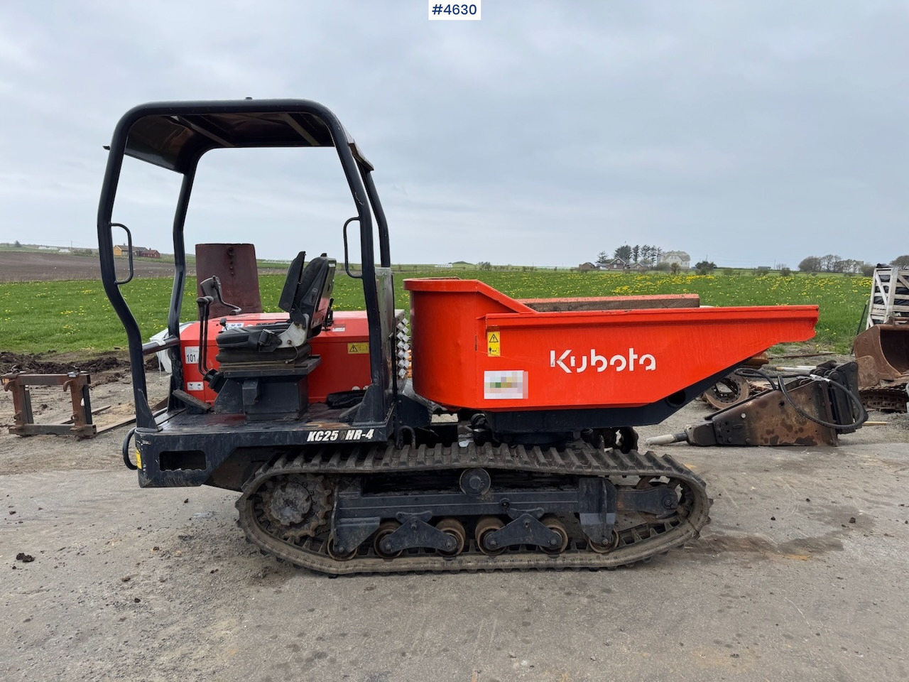 2017 Kubota KC250HR-4 - מסיר פסולת זוחל: תמונה 1 2017 Kubota KC250HR-4 - מסיר פסולת זוחל: תמונה 1