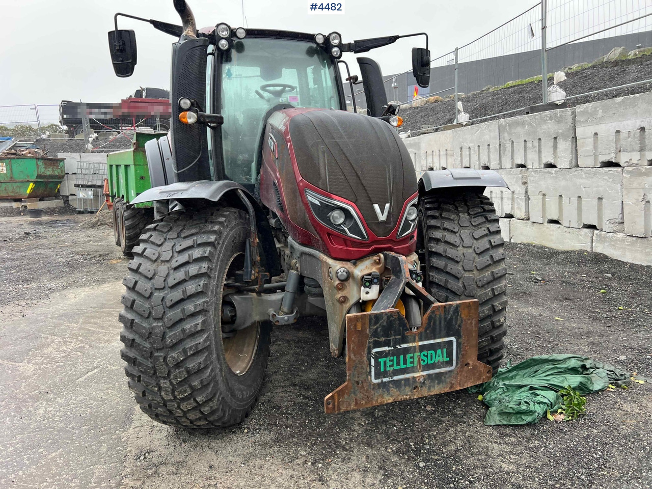 הַחכָּרָה  2017 Valtra T234 tractor Plow rigged Tractor 2017 Valtra T234 tractor Plow rigged Tractor: תמונה 13