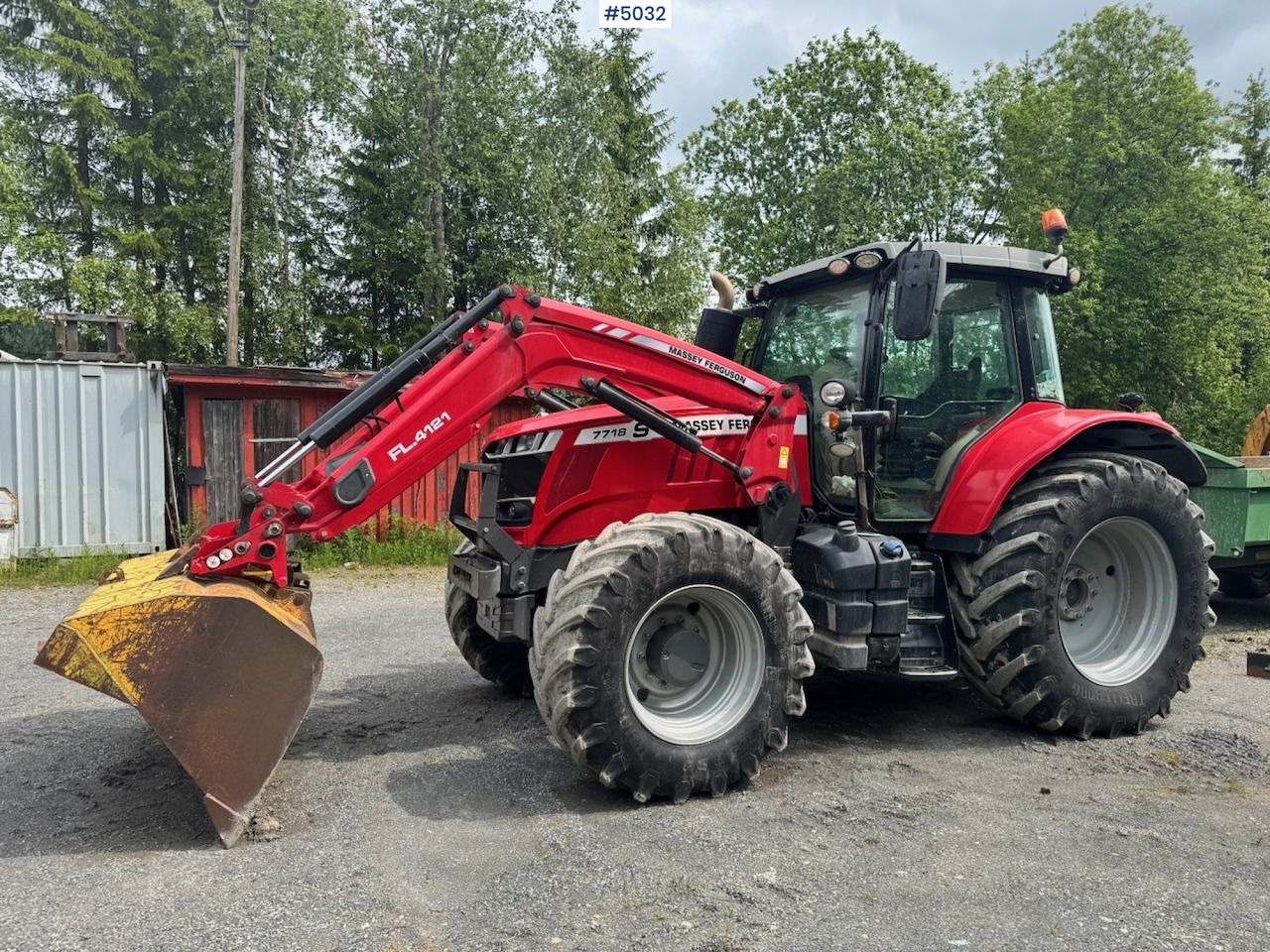 2018 Massey Ferguson 7788 4x4 w/ Front loader and bucket. - טרקטור חקלאי: תמונה 2 2018 Massey Ferguson 7788 4x4 w/ Front loader and bucket. - טרקטור חקלאי: תמונה 2