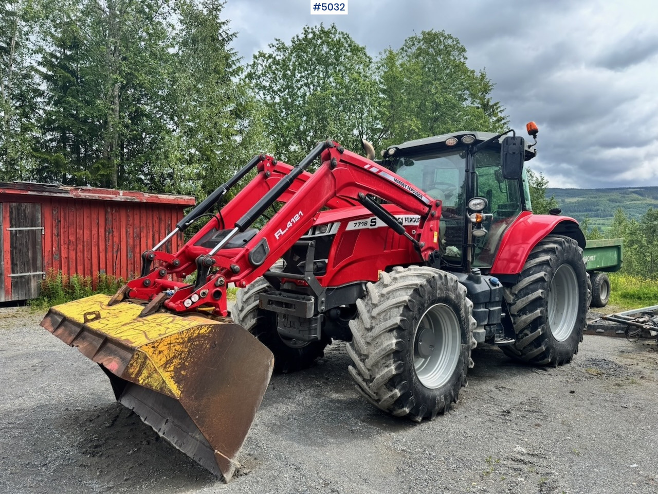 2018 Massey Ferguson 7788 4x4 w/ Front loader and bucket. - טרקטור חקלאי: תמונה 1 2018 Massey Ferguson 7788 4x4 w/ Front loader and bucket. - טרקטור חקלאי: תמונה 1