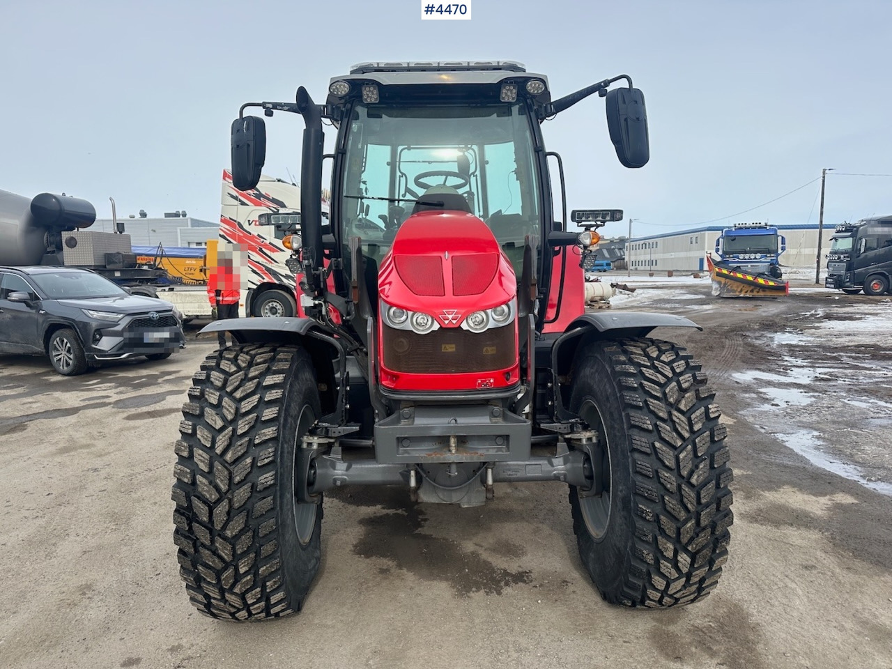 2018 Massey Ferguson MF5713 S w/ 2020 Dalen snow blower - טרקטור חקלאי: תמונה 5 2018 Massey Ferguson MF5713 S w/ 2020 Dalen snow blower - טרקטור חקלאי: תמונה 5