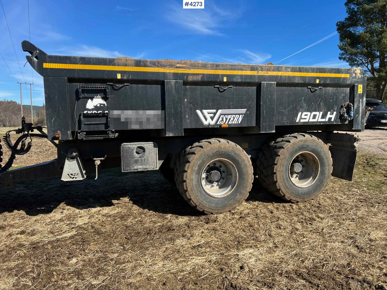2020 Richard Western wf19DLH 2 axle dump trailer for tractor - מסיר פסולת/ קרון נגרר חקלאי: תמונה 3 2020 Richard Western wf19DLH 2 axle dump trailer for tractor - מסיר פסולת/ קרון נגרר חקלאי: תמונה 3