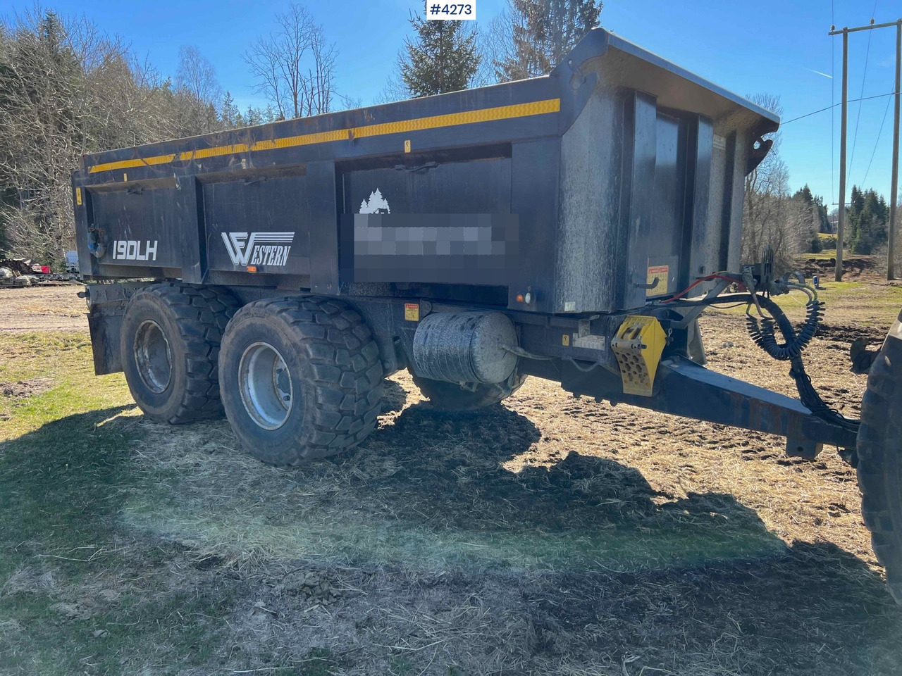 2020 Richard Western wf19DLH 2 axle dump trailer for tractor - מסיר פסולת/ קרון נגרר חקלאי: תמונה 1 2020 Richard Western wf19DLH 2 axle dump trailer for tractor - מסיר פסולת/ קרון נגרר חקלאי: תמונה 1