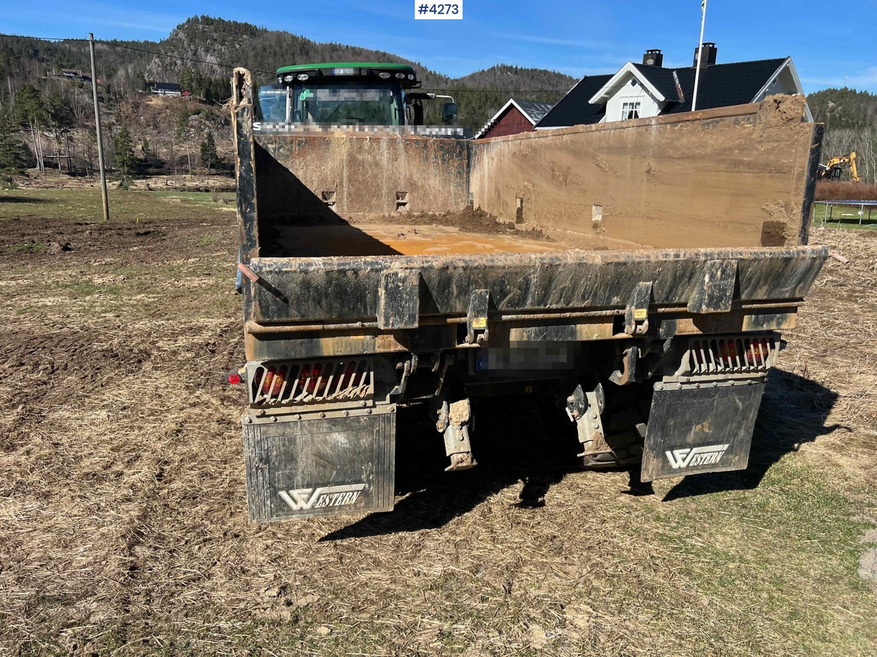 הַחכָּרָה  2020 Richard Western wf19DLH 2 axle dump trailer for tractor 2020 Richard Western wf19DLH 2 axle dump trailer for tractor: תמונה 7