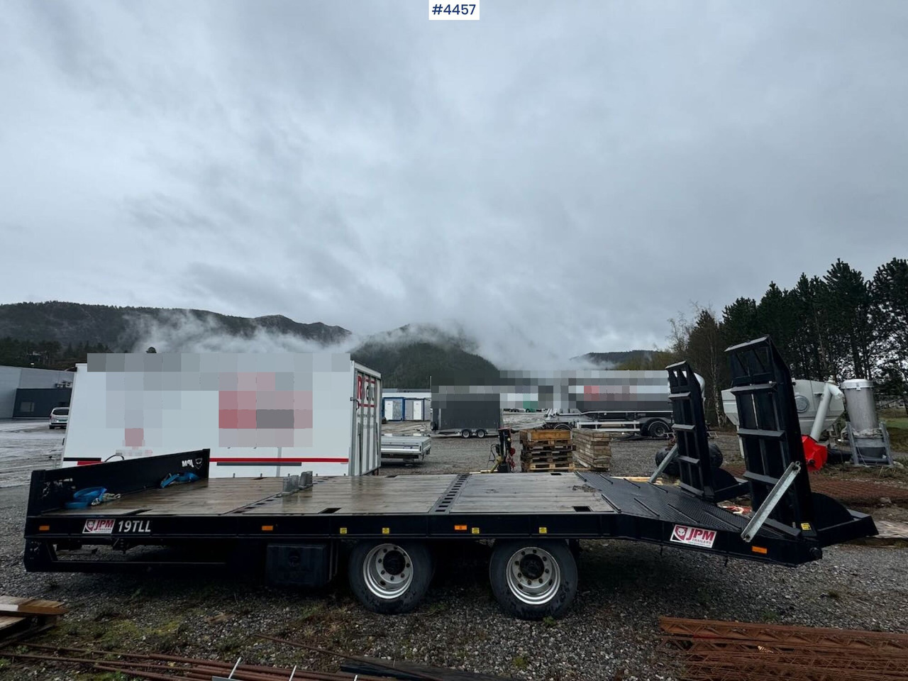 2021 JPM 19TLL Machine Trailer - קרון נגרר עם מטען נמוך: תמונה 4 2021 JPM 19TLL Machine Trailer - קרון נגרר עם מטען נמוך: תמונה 4