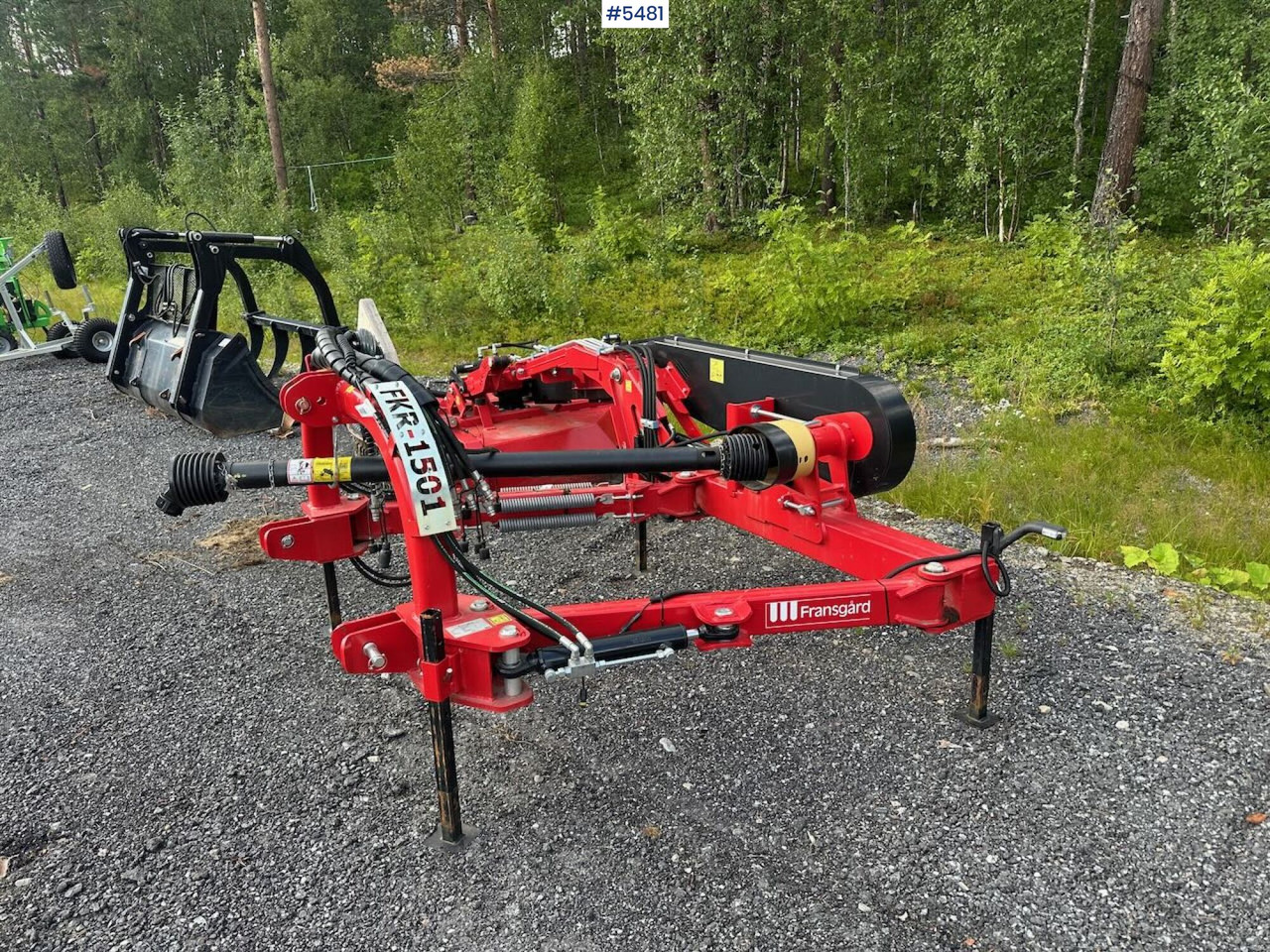 ציוד חציר ומספוא 2023 Fransgård FKR-1501 Brush cutter: תמונה 6